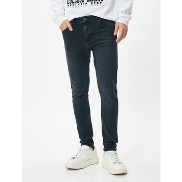 Koton Justin İndigo Super Skinny Fit Jean Erkek Kot Pantolon