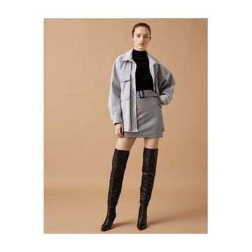 Koton Kamuflaj Desenli Etek