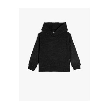 Koton Kapüsonlu Baskili Uzun Kollu Sweatshirt TYC00048662005