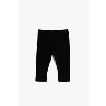 Koton Kids 1KMG49060OK Siyah Kız Bebek Tayt