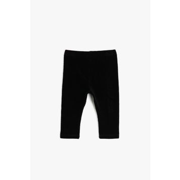 Koton Kids 1KMG49060OK Siyah Kız Bebek Tayt