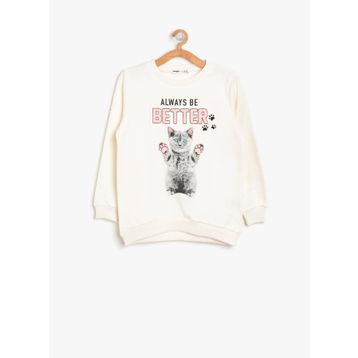 Koton Kids 9KKB16714TK Mavi Erkek Çocuk Sweatshirt