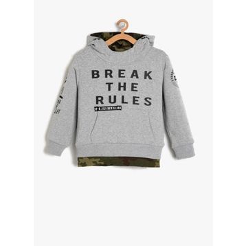Koton Kids 9KKB16714TK Mavi Erkek Çocuk Sweatshirt