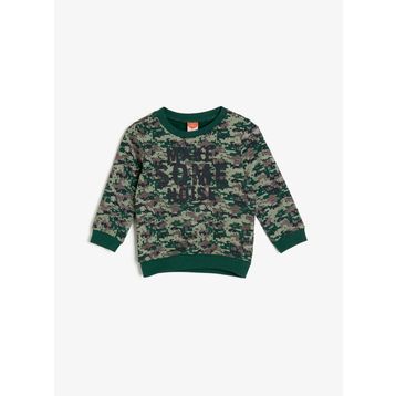 Koton Kids 9KKB16714TK Mavi Erkek Çocuk Sweatshirt