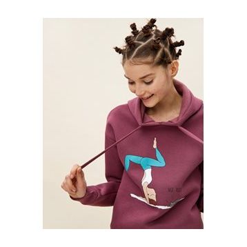 Koton Kids Koton Erkek Çocuk Batman Lisanslı Baskılı Kapüşonlu Gri Sweatshirt 1kkb16124tk 1KKB16124TK