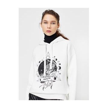 Koton Kids Koton Erkek Çocuk Batman Lisanslı Baskılı Kapüşonlu Gri Sweatshirt 1kkb16124tk 1KKB16124TK