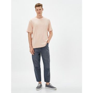 Koton Loose Fit Jean Steve Jean Siyah Erkek Kot Pantolon