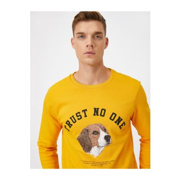 Koton SWEATSHIRT Erkek Sweatshirt Siyah