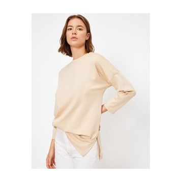 Koton SWEATSHIRT Kadın Sweatshirt Sarı