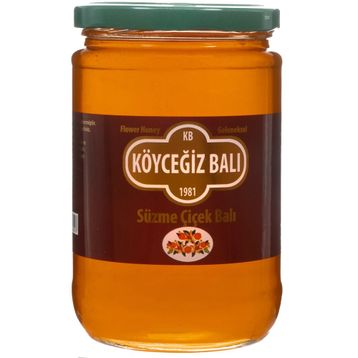 Köyceğiz Balı 850 gr Cam Kavanoz Süzme Çiçek Balı (2 adet)