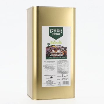 Köyceğiz Yöresel Ekincik Naturel Birinci Zeytinyağı Teneke 5 lt