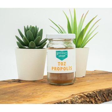 Köyceğiz Yöresel Toz Propolis Cam Kavanoz 50 gr