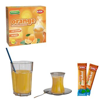 Koza 30'lu Portakal Aromalı İçecek Tozu
