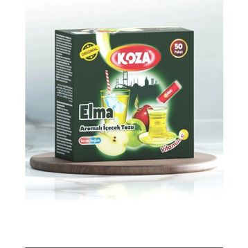 Koza 50'li Tek İçimlik Elma Aromalı Toz İçecek
