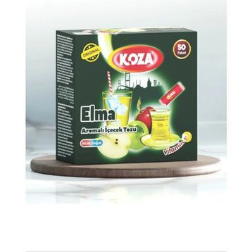 Koza 50'li Tek İçimlik Elma Aromalı Toz İçecek