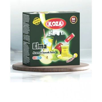 Koza 50'li Tek İçimlik Elma Aromalı Toz İçecek