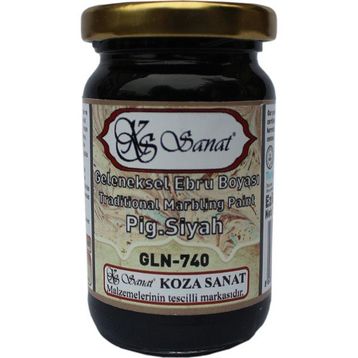 Koza 740 105 cc Siyah Ebru Boyası