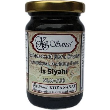 Koza GLN750 İs Siyahı Ebru Boyası