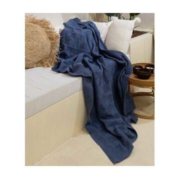 Koza Home 15016 160x220 cm Plaid Indigo Tek Kişilik Battaniye