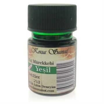 Koza Sanat 25 cc Yeşil Hat Mürekkebi
