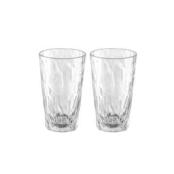 Koziol Superglass 2'li Şeffaf 500 ml Bardak