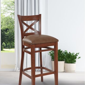 Kozza Home Ceviz 65 CM Bristol Bar Sandalye