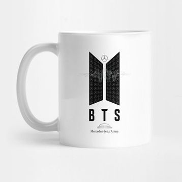 Kpop BTS Porselen Kupa Bardak