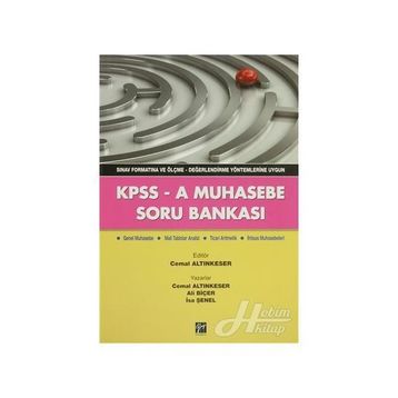 Kpss - A Muhasebe Soru Bankası