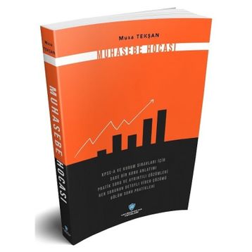 KPSS A ve Kurum Sınavları için Muhasebe Hocası - Sorubankası.net Yayınları