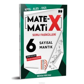 KPSS ALES DGS TYT Matematix Soru Fasikülleri 6 Benim Hocam Yayınları