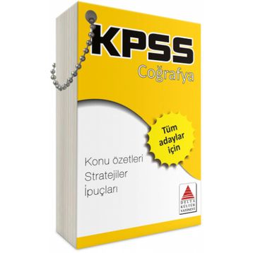 KPSS COĞRAFYA STRATEJI KARTLARI - ADILE DOKAK
