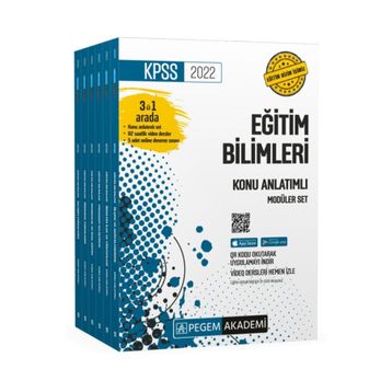 KPSS EĞITIM BILIMLERI KONU ANLATIMLI MODÜLER SET - HASAN CAN OKTAYLAR
