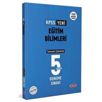 KPSS Eğitim Bilimleri Tamamı Çözümlü Soru Bankası 2021-Data Yayınları