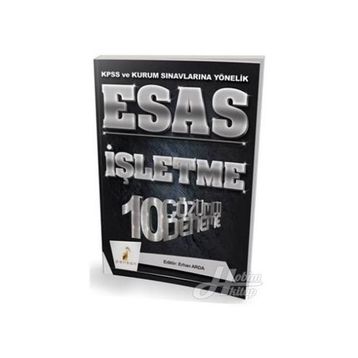 KPSS Esas İşletme 10 Çözümlü Deneme Erhan Arda Pelikan Tıp Teknik Yayınları