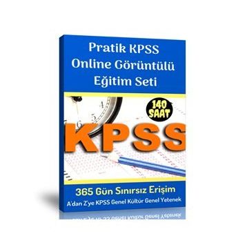 KPSS Genel Kültür Genel Yetenek Online Eğitim Seti Enine Boyuna Eğitim