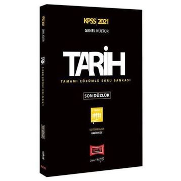 KPSS Genel Kültür Tarih Son 11 Yıl Tamamı Çözümlü Çıkmış Sorular 2021-Yargı Yayınları