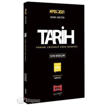 KPSS Genel Kültür Tarih Son 11 Yıl Tamamı Çözümlü Çıkmış Sorular 2021-Yargı Yayınları