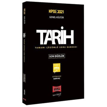 KPSS Genel Kültür Tarih Son 11 Yıl Tamamı Çözümlü Çıkmış Sorular 2021-Yargı Yayınları