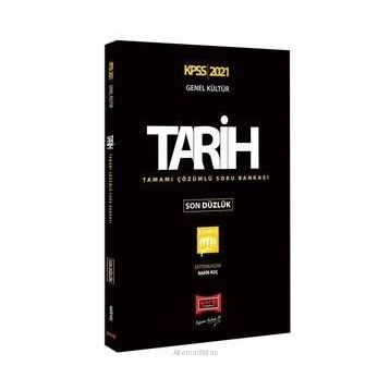 KPSS Genel Kültür Tarih Son 11 Yıl Tamamı Çözümlü Çıkmış Sorular 2021-Yargı Yayınları
