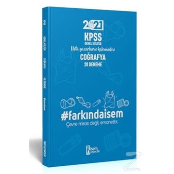 KPSS Genel Yetenek Genel Kültür Coğrafya Tamamı Çözümlü 30 Deneme 2021-Pegem Yayıncılık