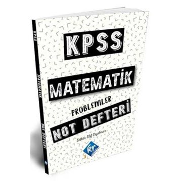 KPSS Matematik-Problemler Not Defteri-KR Akademi