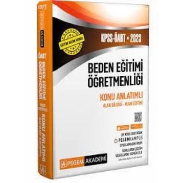 KPSS ÖABT 2023 Beden Eğitimi Öğretmenliği Konu Anlatımlı - Pegem Yayınları