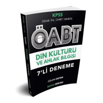 KPSS ÖABT Din Kültürü ve Ahlak Bilgisi Tamamı Çözümlü Soru Bankası-Benim Hocam Yayınları