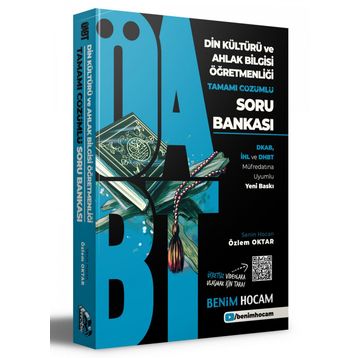 KPSS ÖABT Din Kültürü ve Ahlak Bilgisi Tamamı Çözümlü Soru Bankası-Benim Hocam Yayınları