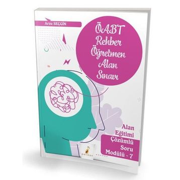 KPSS ÖABT Rehber Öğretmenliği Alan Sınavı Alan Eğitimi Çözümlü Soru Modülü 7