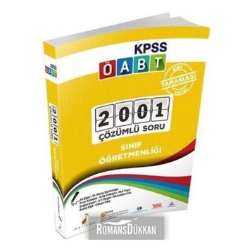 KPSS ÖABT Sınıf Öğretmenliği Alan Taraması 2001 Çözümlü Soru - Kolektif