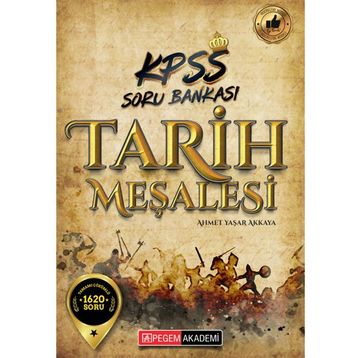 KPSS Tarih Meşalesi Soru Bankası - Pegem Akademi Yayıncılık