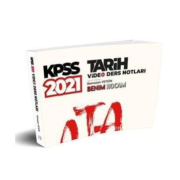 KPSS Tarih Video Ders Notları Benim Hocam Yayınları