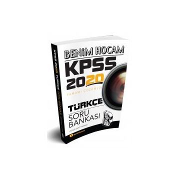 KPSS Türkçe Tamamı Çözümlü Soru Bankası Benim Hocam Yayınları