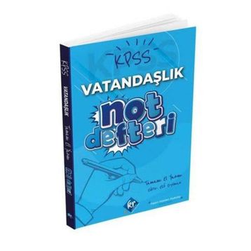 KPSS Vatandaşlık El Yazısı Konu Anlatım Defteri